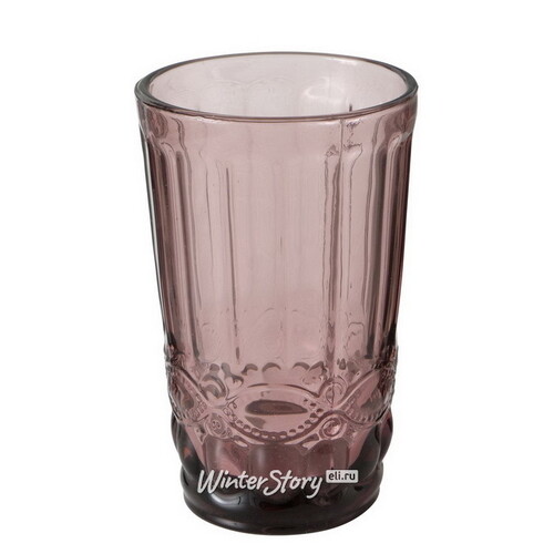 Стакан для воды Монруж 600 мл розовый, стекло Boltze