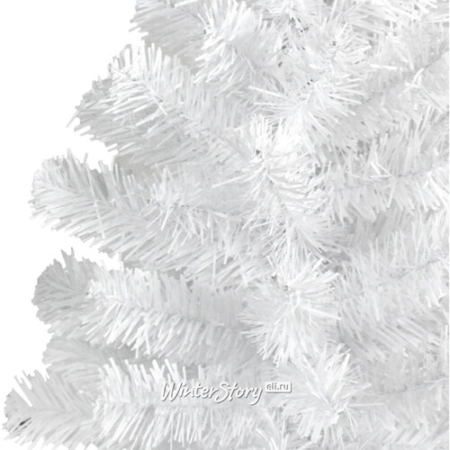 Искусственная настольная белая елка Метелица 50 см, ПВХ MOROZCO