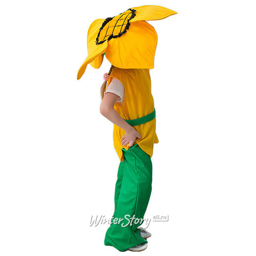 Карнавальный костюм Подсолнух, рост 104-116 см Бока С
