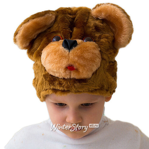 Карнавальная шапка Медвежонок, 54-56 см Бока С
