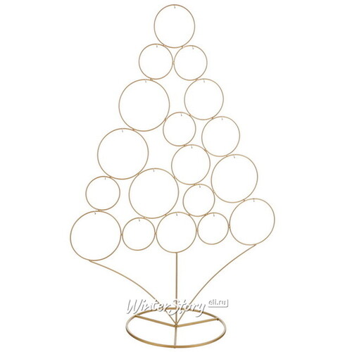 Декоративная елка из металла Soares Gold 95 см Edelman