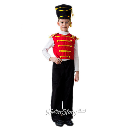 Карнавальный костюм Гусар Люкс, рост 104-116 см Бока С
