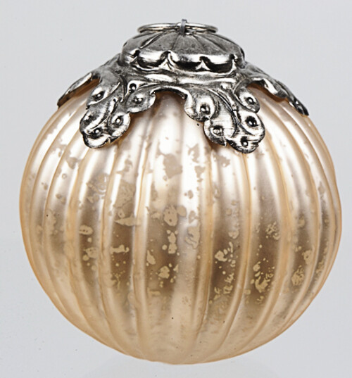 Винтажный шар Серебряный Век, 10 см, перламутр Kaemingk