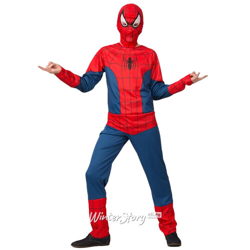 Карнавальный костюм Человек Паук Марвел, рост 122 см Батик