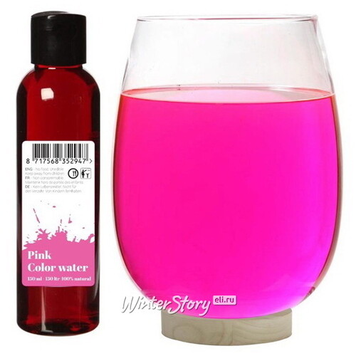 Краситель для воды Pugsley 150 мл розовый Ideas4Seasons