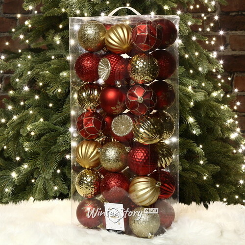 Набор пластиковых шаров Shine Collection: This is Christmas 8 см, 42 шт Winter Deco
