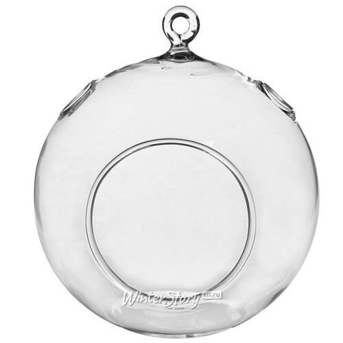 Стеклянный шар для декора 14*12 см Edelman