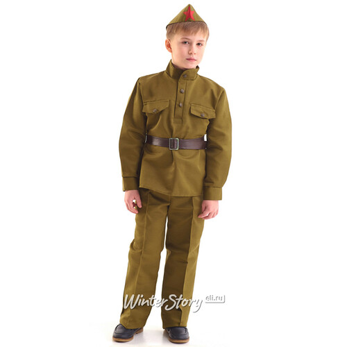 Детская военная форма Солдат в брюках, рост 104-116 см Бока С