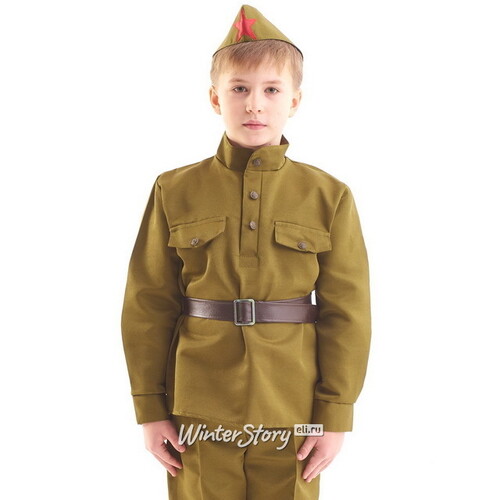 Детская военная форма Солдат, рост 122-134 см (без брюк) Бока С