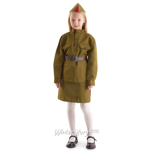 Детская военная форма Солдаточка, рост 140-152 см Бока С