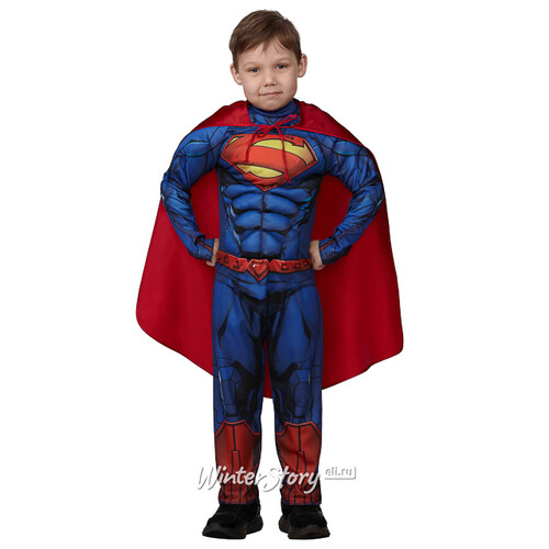 Карнавальный костюм Супермен с мускулами, рост 110 см Батик