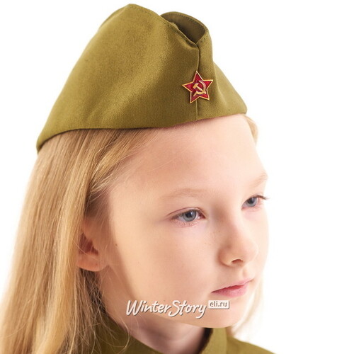 Детская военная форма Солдаточка люкс, рост 140-152 см Бока С