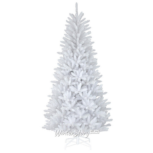 Искусственная белая елка Данхил 137 см, ПВХ, ветки шарнирные National Tree Company
