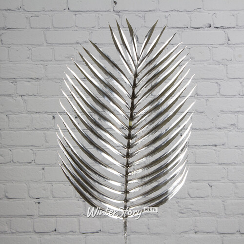 Декоративный лист Сереноа 80 см, серебряный Hogewoning
