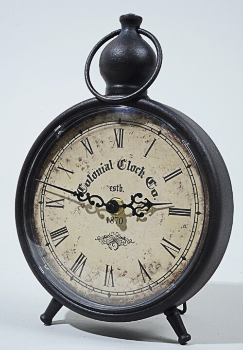 Настольные часы на подставке, металл, размер 16,5х23 см Kaemingk