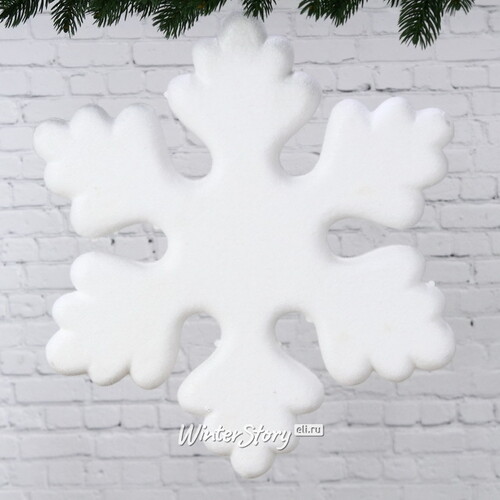 Новогоднее украшение Снежинка Грейс 42 см Kaemingk