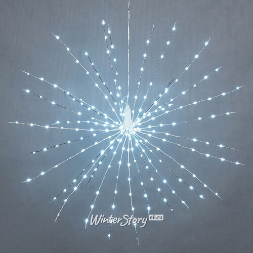Светодиодное украшение Polar Star 75 см, 256 холодных белых Big&Bright LED ламп с мерцанием, IP44 Kaemingk