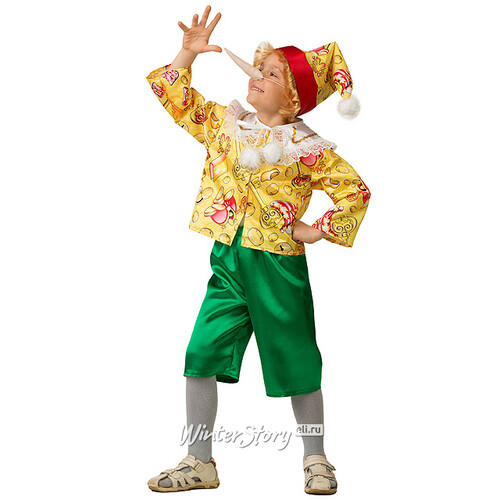 Карнавальный костюм Буратино сказочный, рост 134 см Батик