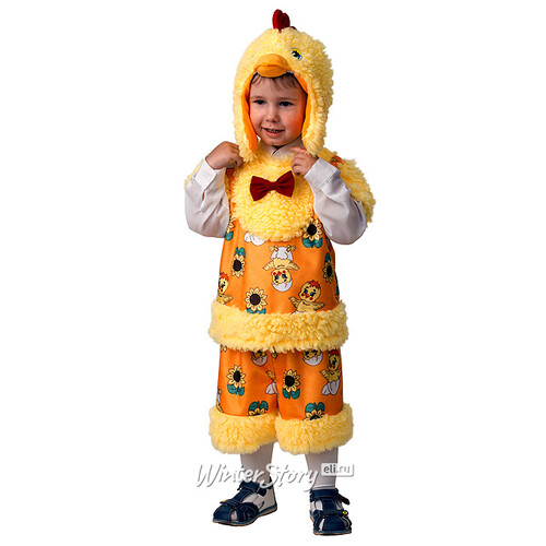 Карнавальный костюм Цыплёнок Миня, рост 110 см Батик