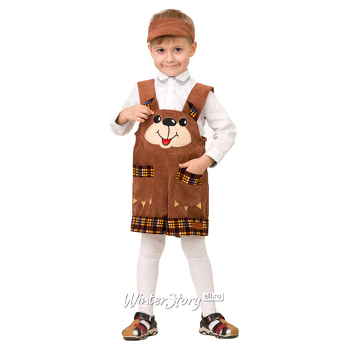 Карнавальный костюм Медвежонок Топтыжкин, рост 104 см Батик