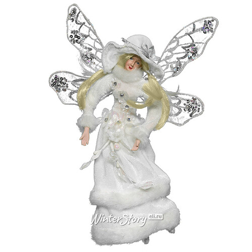 Кукла на елку Зимняя фея Аннализа 22 см, подвеска Eggl