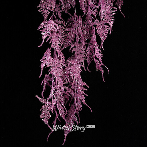 Декоративная ветка-лиана Аспарагус фиолетовая 110 см Kaemingk