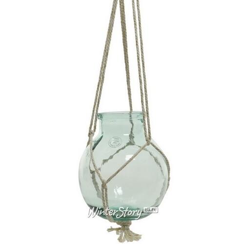 Стеклянная подвесная ваза Макри 21 см Kaemingk