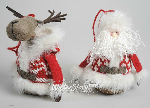 Елочная игрушка "Санта в свитере", 13 см, подвеска Kaemingk
