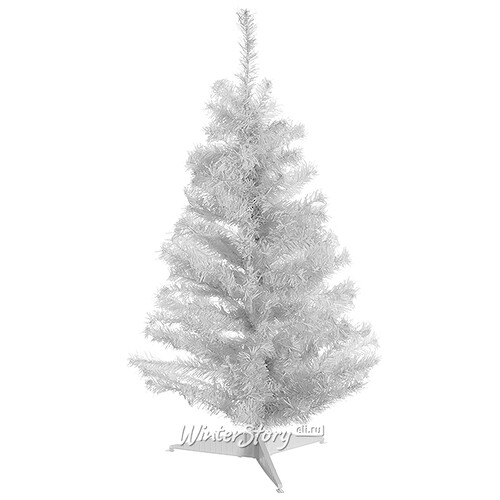 Искусственная белая елка Белоснежка 75 см, ПВХ Kaemingk