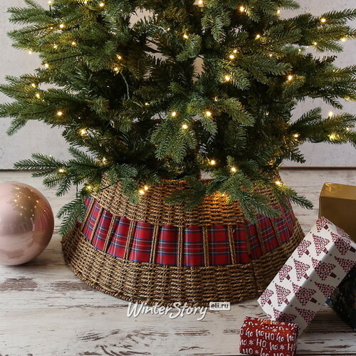 Плетеная корзина для елки Arisen 70*28 см, складная Kaemingk