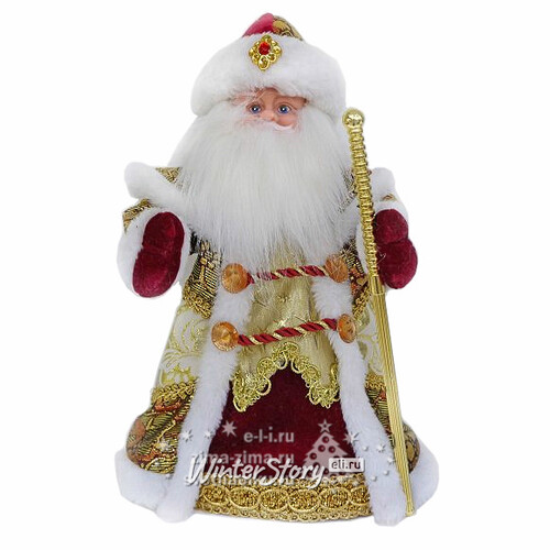 Игрушка музыкальная Дед Мороз Боярский 30 см Новогодняя Сказка