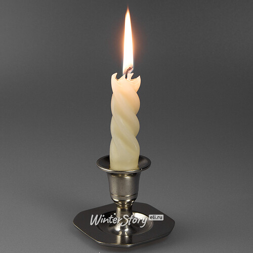 Подсвечник Серебряные Мечты на 1 свечу 7*6 см, квадратное основание Koopman
