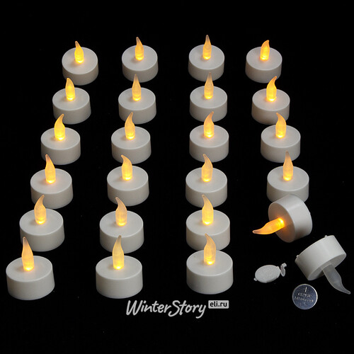 Набор светодиодных чайных свечей в коробке, 24 шт Koopman