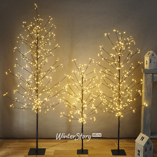 Светодиодное дерево Maja 180 см, 480 теплых белых BIG LED ламп, таймер, IP44 Koopman