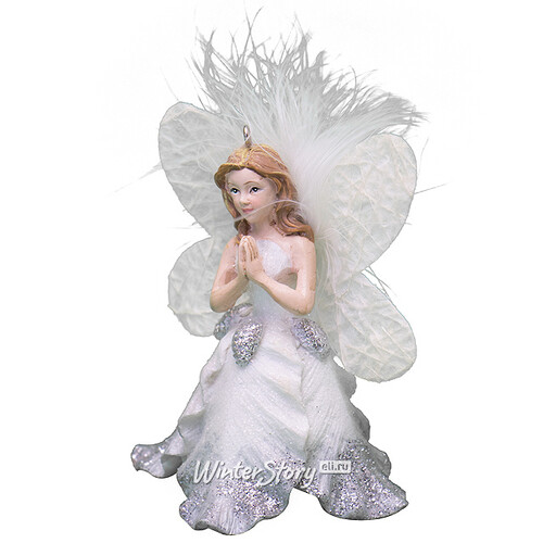 Елочное украшение Маленький Ангел-Фея 7 см, подвеска Kurts Adler