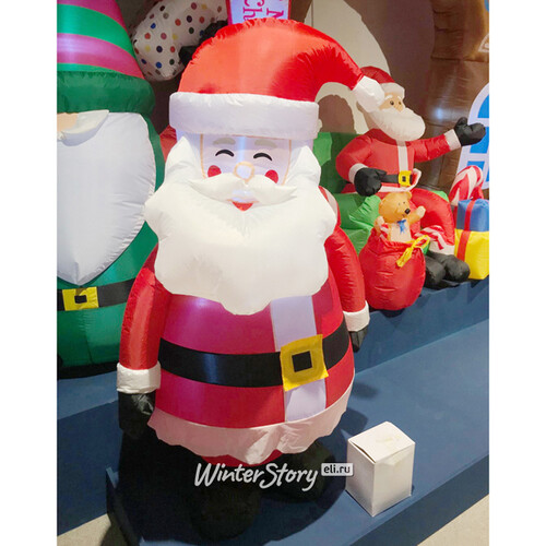 Надувная фигура Дед Мороз 152 см с подсветкой, IP44 Koopman
