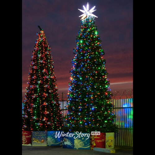 Новогоднее освещение Динамика для елки 7 м GREEN TREES