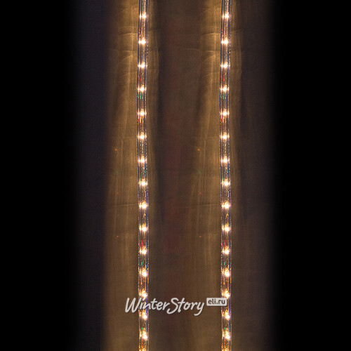 Дюралайт светодиодный трехжильный 13 мм, 9 м, 324 теплые белые LED лампы, контроллер, IP44 Koopman
