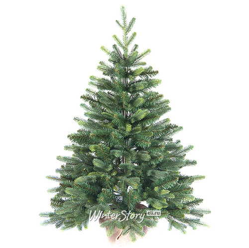 Настольная елка в мешочке Изумрудная 90 см, ЛИТАЯ + ПВХ Max Christmas
