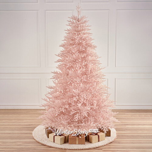 Искусственная елка Розовая 240 см, ЛИТАЯ 100% Max Christmas