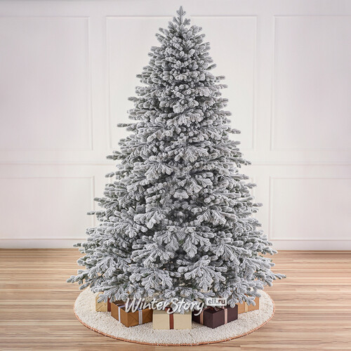 Искусственная елка Византийская заснеженная 270 см, ЛИТАЯ 100% Max Christmas