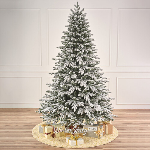 Искусственная елка Снежная Королева заснеженная 160 см, ЛИТАЯ + ПВХ Max Christmas
