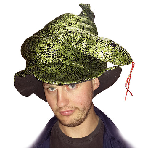 Карнавальная шапка Змея, 54-56 см Торг Хаус