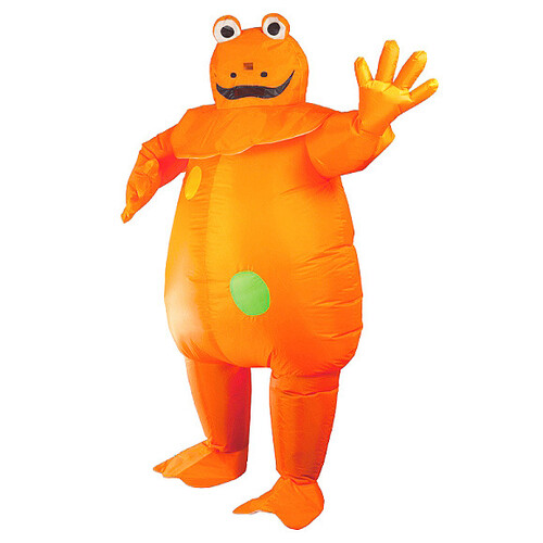 Надувной костюм Оранжевая лягушка Торг Хаус