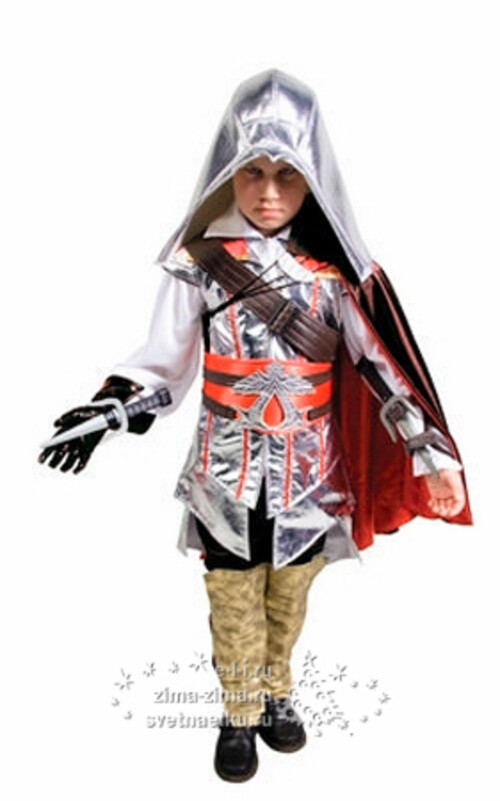 Карнавальный костюм Воин Ассасин, 7-12 лет Снегурочка