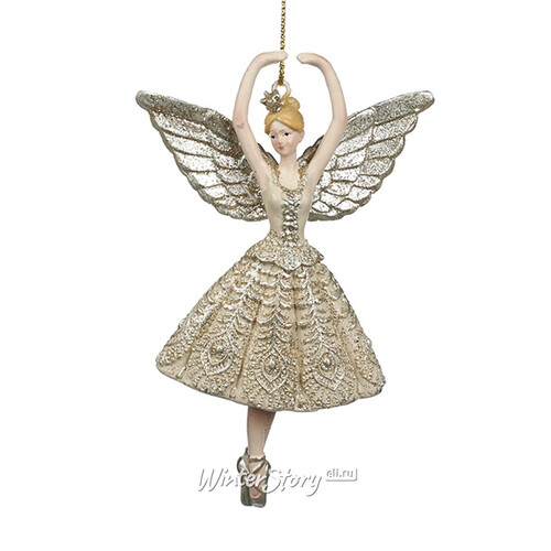 Елочная игрушка Ангел Франческа - Prima Ballerina 12 см, подвеска Goodwill