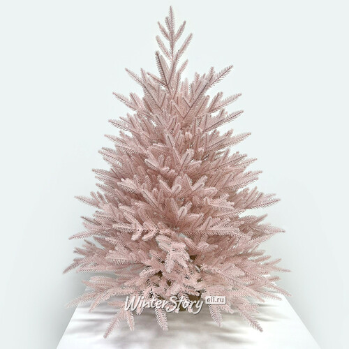 Настольная елка в мешочке Розовая 70 см, ЛИТАЯ 100% Max Christmas