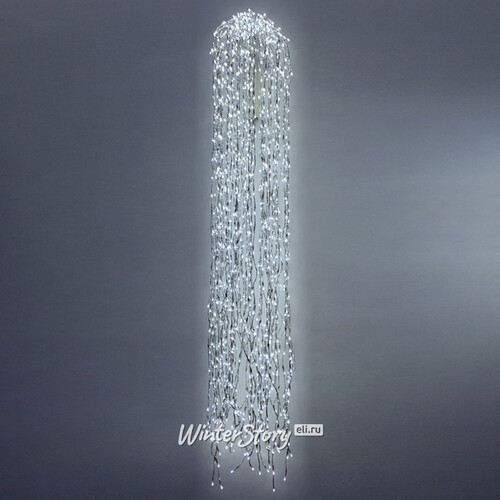 Светодиодные уличные Дреды, 2.4 м, 1120 холодных белы LED ламп, мерцание Rich Led