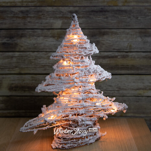 Декоративная светящаяся елка Сноувальд 40 см, IP20 Peha