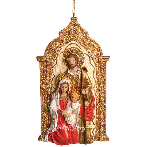 Елочное украшение "Святое семейство - 1", 14 см, подвеска Goodwill